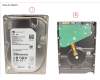 Fujitsu HD SATA 6G 6TB 7.2K 512E N H-P 3.5' BC para Fujitsu Primergy TX1320 M3