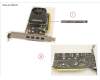 Fujitsu VGA NVIDIA QUADRO P1000 para Fujitsu Celsius M7010