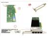 Fujitsu PLAN EP X710-T4L 4X 10GBASE-T PCIE para Fujitsu Primergy RX4770 M7