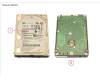 Fujitsu HD SAS 12G 2TB 7K2 512N HOT PL SFF BC para Fujitsu Primergy RX2450 M1