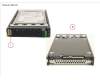 Fujitsu SSD SAS 12G 400GB WRITE-INT. 2.5' H-P EP para Fujitsu Primergy RX4770 M3