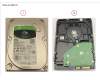 Fujitsu HDD 500GB SATA S3 7.2K 3.5' 4K para Fujitsu Primergy TX1320 M3