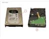 Fujitsu HDD 8TB BC-SATA S3 7.2K 3.5' para Fujitsu Celsius M7010