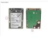 Fujitsu HDD SAS 12G 1.8TB 10K 512E SFF 2.5 para Fujitsu Celsius M7010