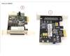 Fujitsu DUAL SERIAL CARD PCIE LP para Fujitsu Celsius J5010