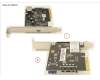 Fujitsu USB3.1 PCIEX4 CARD para Fujitsu Celsius M7010