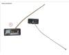 Fujitsu ANTENNA UAM GREY (125MM, MHF4L) para Fujitsu Esprimo Q556/2 Q556D/2
