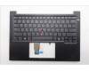Lenovo 5M11S10040 MECH_ASM FRU KBDW/C EUROENG BL(SRX)US BK