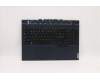 Lenovo COVER Upper Case ASM_SWS L82JH BU WH para Lenovo Legion 5-15ITH6H (82JH/82MH)