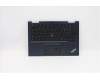 Lenovo MECH_ASM FRU KYB FrenchCc,BK,w/WFC,FPR para Lenovo ThinkPad C13 Yoga 1st Gen Chromebook (20UX)