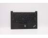 Lenovo MECH_ASM KBD ARA(Pri) Tex US BK para Lenovo ThinkPad E14 Gen 2 (20TA)