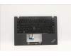 Lenovo MECH_ASM KBD W/C ARA BKLT(CHY) USWWBK para Lenovo ThinkPad T14s Gen 2 (20XF/20XG)
