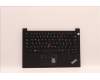 Lenovo MECH_ASM KBD CCvr ITA(PMX)FPR UK BK para Lenovo ThinkPad E14 Gen 4 (21E3/21E4)