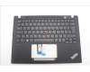 Lenovo MECH_ASM BL KB BK WW FRA SRX para Lenovo ThinkPad T14s G4 (21F6/21F7)