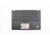 Lenovo MECH_ASM Ccov,RUS,BLKBD,FPR,BK,LTN para Lenovo ThinkPad T490 (20N2/20N3)