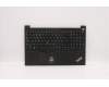 Lenovo MECH_ASM KB C SWE/FIN(PMX)PT FP UK BK para Lenovo ThinkPad E15 Gen 3 (20YG/20YH/20YJ/20YK)