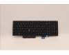 Lenovo MECH_ASM KBD UKR BKLT (LIT) BLK para Lenovo ThinkPad P17 Gen 2 (20YU/20YV)