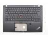 Lenovo MECH_ASM Ccov,LA SPA,BLKBD,FPR,BK,SRX para Lenovo ThinkPad T490 (20N2/20N3)