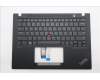 Lenovo MECH_ASM BL KB BK WW ENG LTN para Lenovo ThinkPad T14s G4 (21F6/21F7)