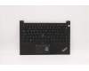 Lenovo MECH_ASM KBD POR BL(Pri) Pat FPR UK BK para Lenovo ThinkPad E14 Gen 2 (20TA)