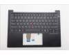 Lenovo MECH_ASM FRU KBD W/C EURO ENG(SRX)US BK para Lenovo ThinkPad E14 Gen 7 (21T9)