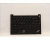 Lenovo MECH_ASM KB C EUROENG(TSG)PT FP US BK para Lenovo ThinkPad E15 Gen 3 (20YG/20YH/20YJ/20YK)