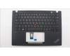 Lenovo MECH_ASM KBD Cc GER BKLT(SUN) UK BK para Lenovo ThinkPad T14s G3 (21CQ/21CR)