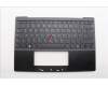Lenovo MECH_ASM KBDBZL,GER,WL,BK/GY,CHY para Lenovo ThinkPad Z13 Gen 2 (21JV/21JW)