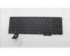 Lenovo MECH_ASM BKLT KB NP BK EURO ENG PMX para Lenovo ThinkPad P16v G3 (21RT)