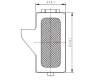 Asus A80 DYNAMIC RECEIVER para Asus PadFone E (A68M)