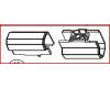 13NB0YD1P02111 Asus K6501ZM-2K HINGE CAP R