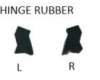 Asus GA503QS HINGE RUBBER L para Asus ROG Zephyrus G15 GA503QC