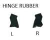 Asus GA503QS HINGE RUBBER R para Asus ROG Zephyrus G15 GA503QC