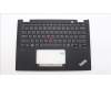 Lenovo MECH_ASM KBD W C ENG BKLT LTN WW US BK para Lenovo ThinkPad X13 Yoga Gen 4 (21F2/21F3)