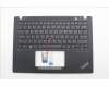 Lenovo MECH_ASM BL KB BK EURO ENG LTN para Lenovo ThinkPad T14s G4 (21F6/21F7)