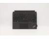 Lenovo MECH_ASM Backlit KB Hungarian FPR Black para Lenovo ThinkPad X12 Detachable (20UW/20UV)