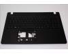 6B.VLKN7.011 Acer COVER.UPPER.BLACK.W/KB.GER.BL