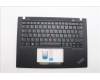 Lenovo MECH_ASM KBD Cc FRA BL (CHY) UK WWAN BK para Lenovo ThinkPad T14s Gen 4 (21F8/21F9)