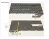 Fujitsu FUJ:CP732969-XX KEYBOARD BLACK W/ BL EAST EUROPE