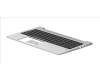 M22003-061 HP TOPCOVER W/KB CP NUM KYPD SR