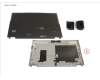 Fujitsu CP827115-XX LOWER ASSY BLACK W/ SIM CARD SLOT
