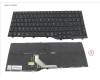 Fujitsu CP825857-XX KEYBOARD BLACK W/ BL BELGIUM WIN10&11