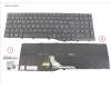 Fujitsu CP842255-XX KEYBOARD BLACK W/ BL SWISS (NEW_FN)