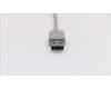 Lenovo 00XH982 Externe Tastatur, USB, Englisch, Silber, Nicht beleuchtet