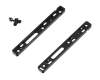 0107A-10 Rieles guía Lenovo original negro L&R incl. tornillos