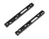 0107A-10 Rieles guía Lenovo original negro L&R incl. tornillos