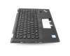 01AV163 teclado incl. topcase original Lenovo DE (alemán) negro/negro con retroiluminacion y mouse stick