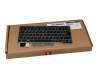 01YP826 teclado original Lenovo CH (suiza) negro/plateado mate con mouse-stick