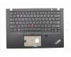Lenovo 02HM273 MECH_ASM Ccov,ARA,BLKBD,FPR,BK,LTN