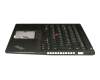 02HM321 teclado incl. topcase original Lenovo DE (alemán) negro/negro con retroiluminacion y mouse stick